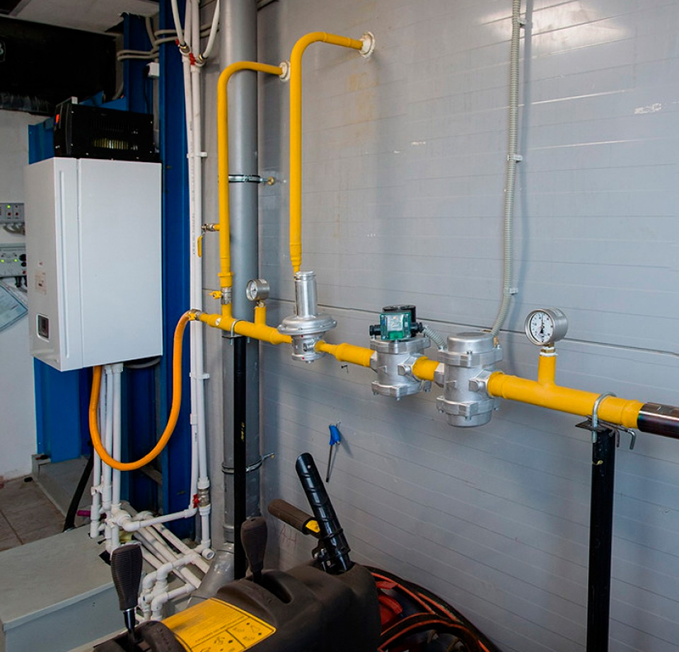 Проектирование системы и монтаж газгольдера